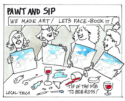 Paint and Sip Art